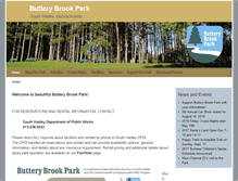 Tablet Screenshot of butterybrookpark.org